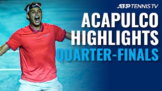 Dimitrov Sets Nadal Clash; Fritz Stops Edmund | Acapulco 2020 Quarter-Final Highlights