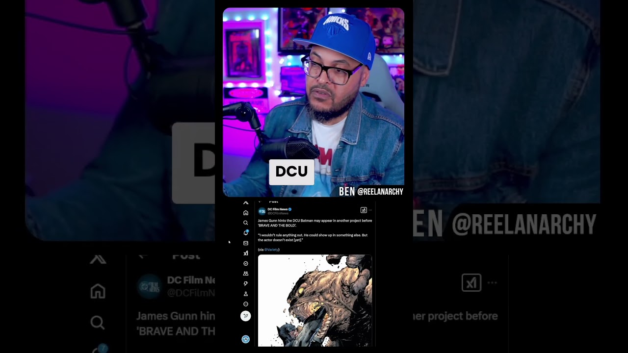 Появится ли новый Бэтмен из вселенной DC в фильме про Глиноликого?