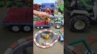 diy tractor video mini water pump science project #diyminitractor  #tractor #youtubeshorts mc219