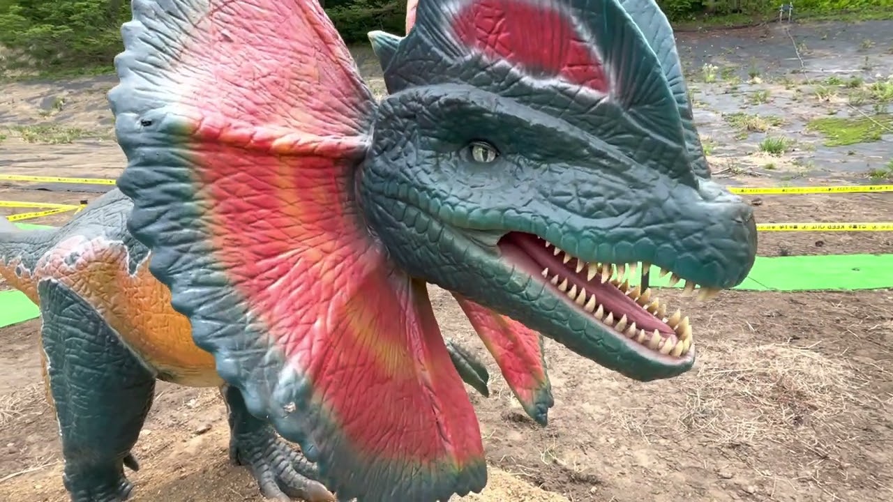 リアルな恐竜が登場 トリケラトプス - YouTube