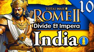 CLASSIC PIKE BATTLE 12k! Total War Rome 2: DEI: Maurya Empire India Campaign Gameplay #10