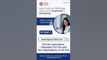 #ExpressTDS Software for CA Firms & Enterprises