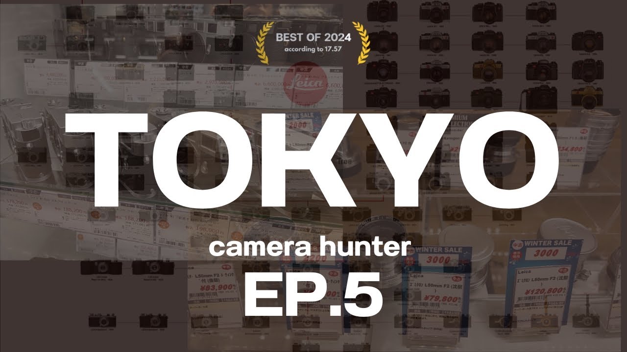 ลุยแหล่ง #leica + กล้องฟิล์ม ย่าน SHINJUKU EP.5 | #17VLOG tokyocamerahunter