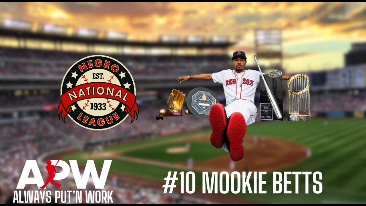 Top 10 Most Influential Black Baseball Players: #10 Mookie Betts ⚾️👑✊🏾📈 