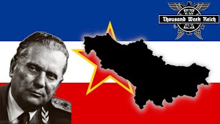Tito's Revenge - Thousand Week Reich Yugoslavia hoi4 Timelapse
