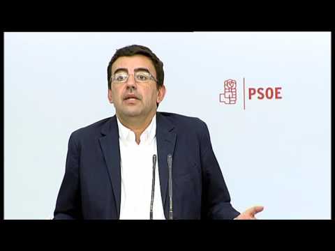 Mario Jiménez habla sobre la fecha del comité federal del PSOE
