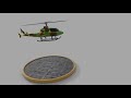 Helicopter animation in Blender