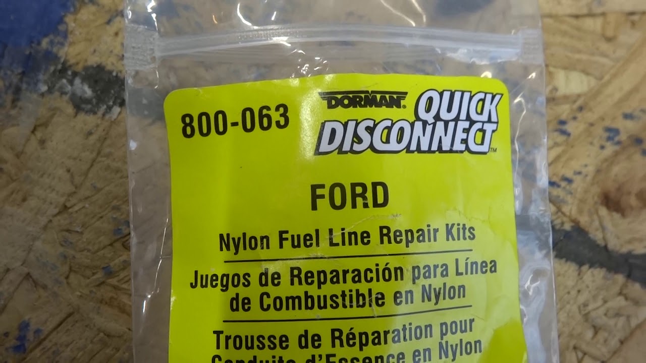 2000 Explorer Quick Disconnect Fuel Line Repair 4.0 SOHC YouTube