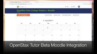 How to integrate OpenStax Tutor with your Moodle course