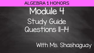 Module 4 Study Guide 2023 Questions 11-14