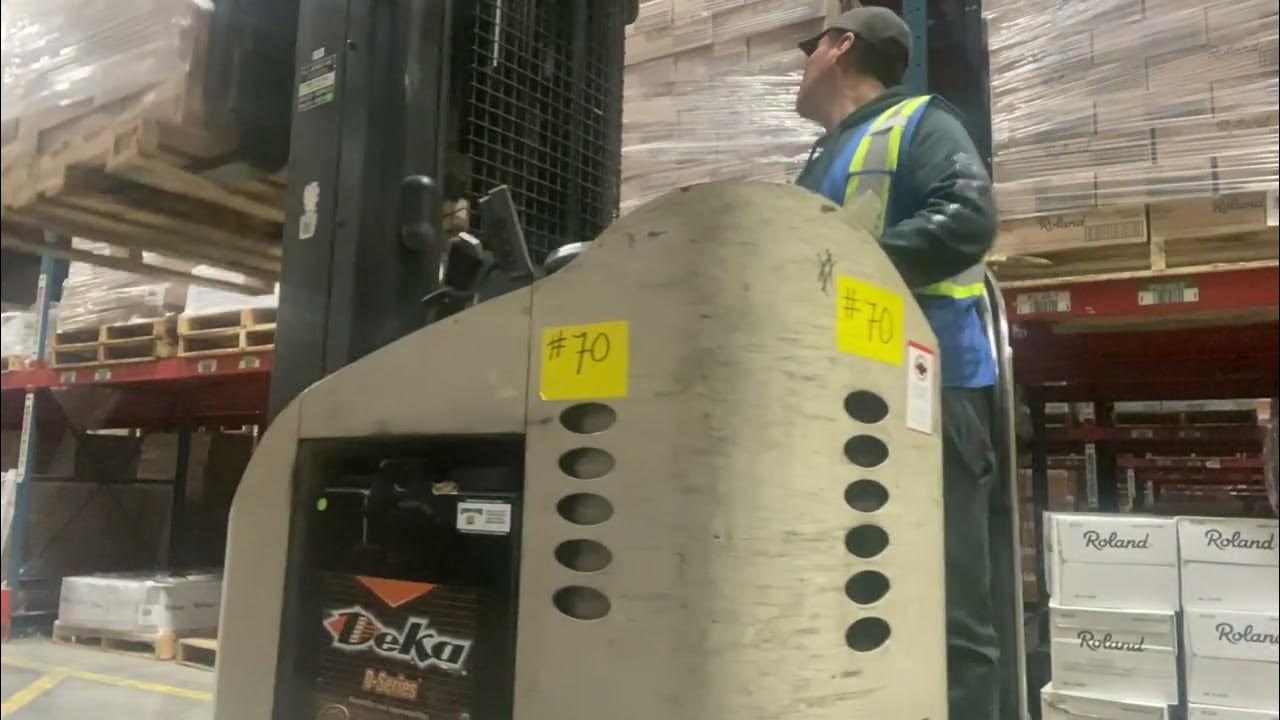como manejar un forklift parado paso a paso YouTube