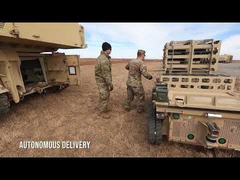 eXpeditionary Robotic Field Artillery Autonomous Resupply (XR-FAAR™)