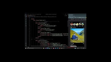 Instagram Mobile UI Clone With HTML And CSS || Web Development Shorts