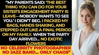 My Parents Told Me: Don't Even Show Up to Your Sister's Engagement Party — So I...