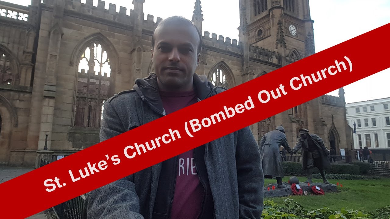 St. Luke's Church (aka Bombed Out Church) - Liverpool, England
