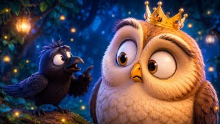 The Secret War of Crows and Owls | Bedtime Stories for Kids 