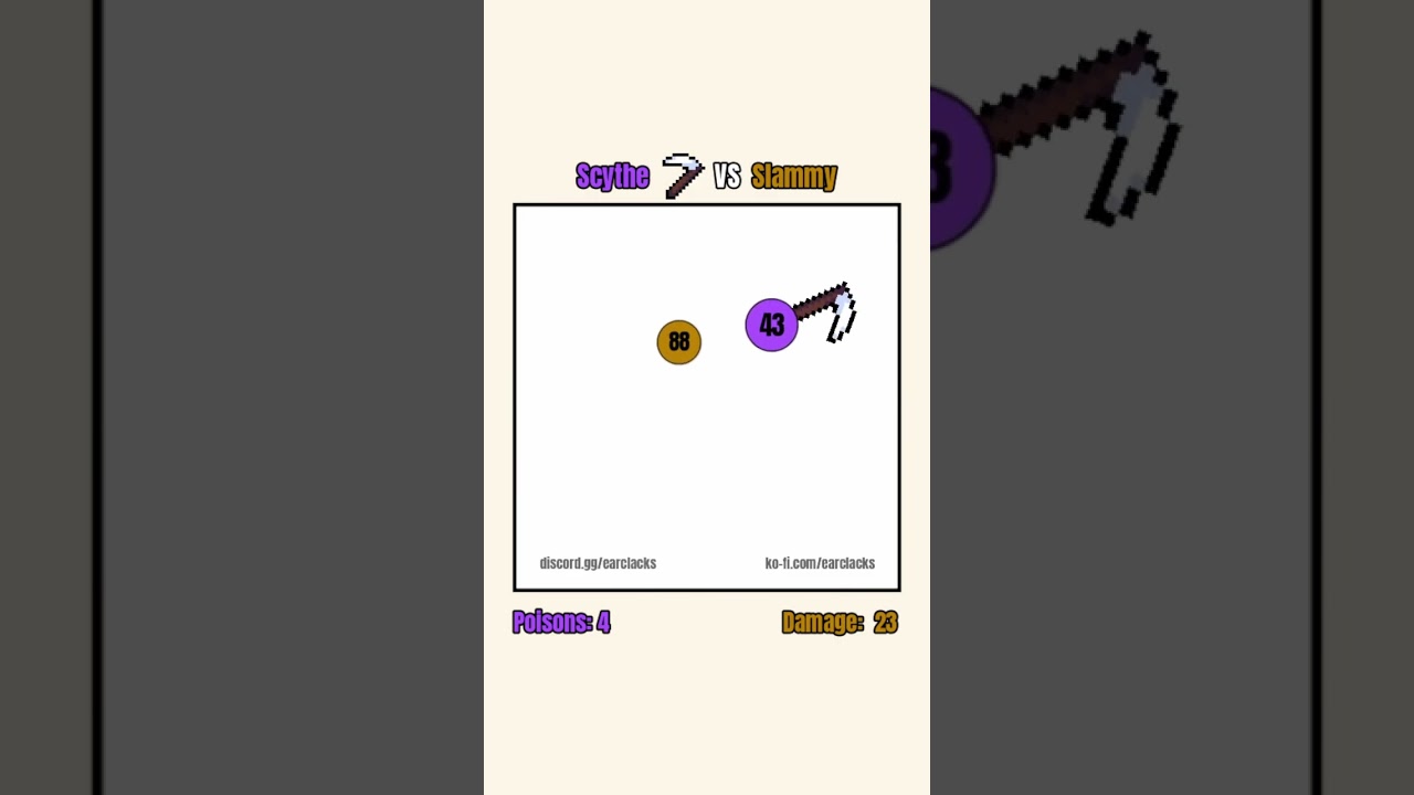 Scythe 🌾 VS 🟤 Slammy