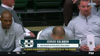 NCAAB 2026 Utah State at Colorado State first part of game