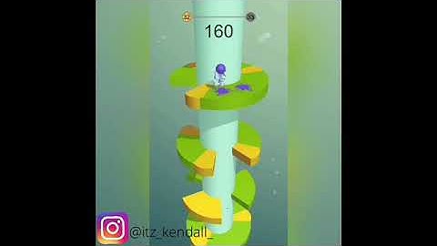 BEATING level 32 on Helix Jump