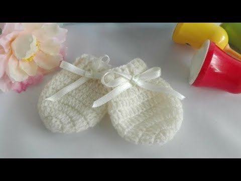 Video: Cómo Tejer Manoplas Para Bebé