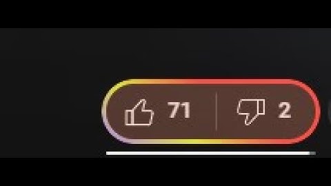 The like button actually glows when you say "smash that like button"