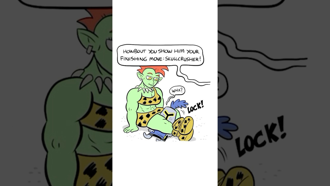 Finishing move [orc warlord comics ep # 6]