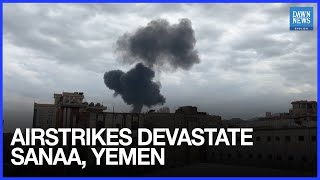 Israeli Airstrikes Bombard Sanaa, Yemen’s Capital | Dawn News English
