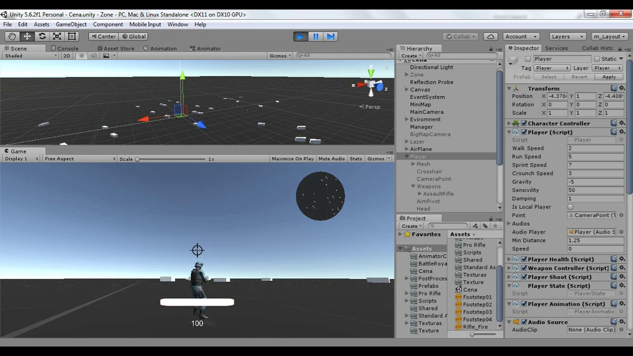 13 - Third Person Shooter UNITY 5 TUTORIAL - YouTube