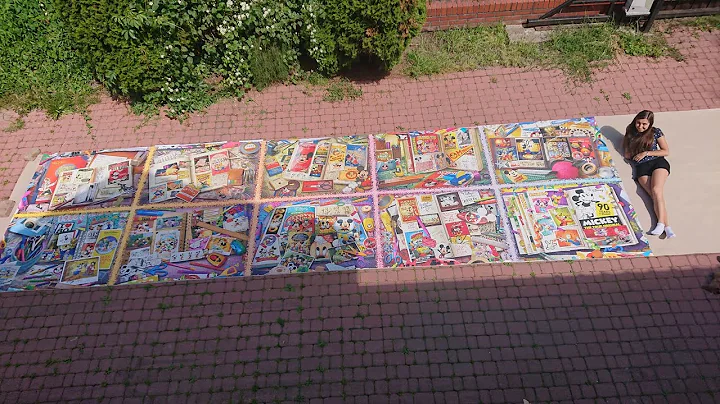 Time Lapse Puzzle Ravensburger Mickey Mouse Making Mickey Magic 40320 pieces all parts