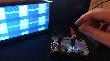 Black and white video synth