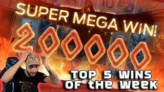 X2000 VIKINGS SLOT HUGE WIN\Top 5 biggest wins of the week screenshot 5