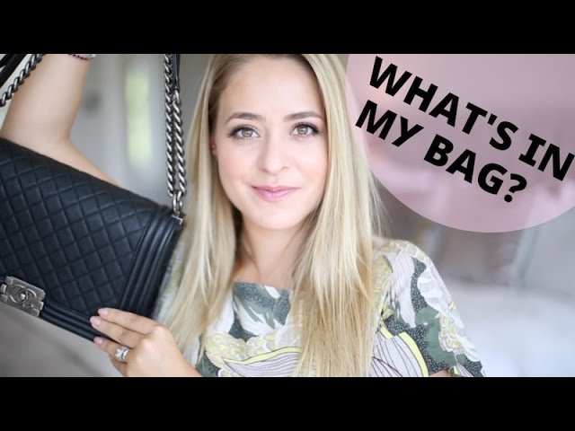 What's In My Bag? Chanel BOY