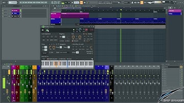 FL Studio & BlueARP live performance LeBrock setup breakdown