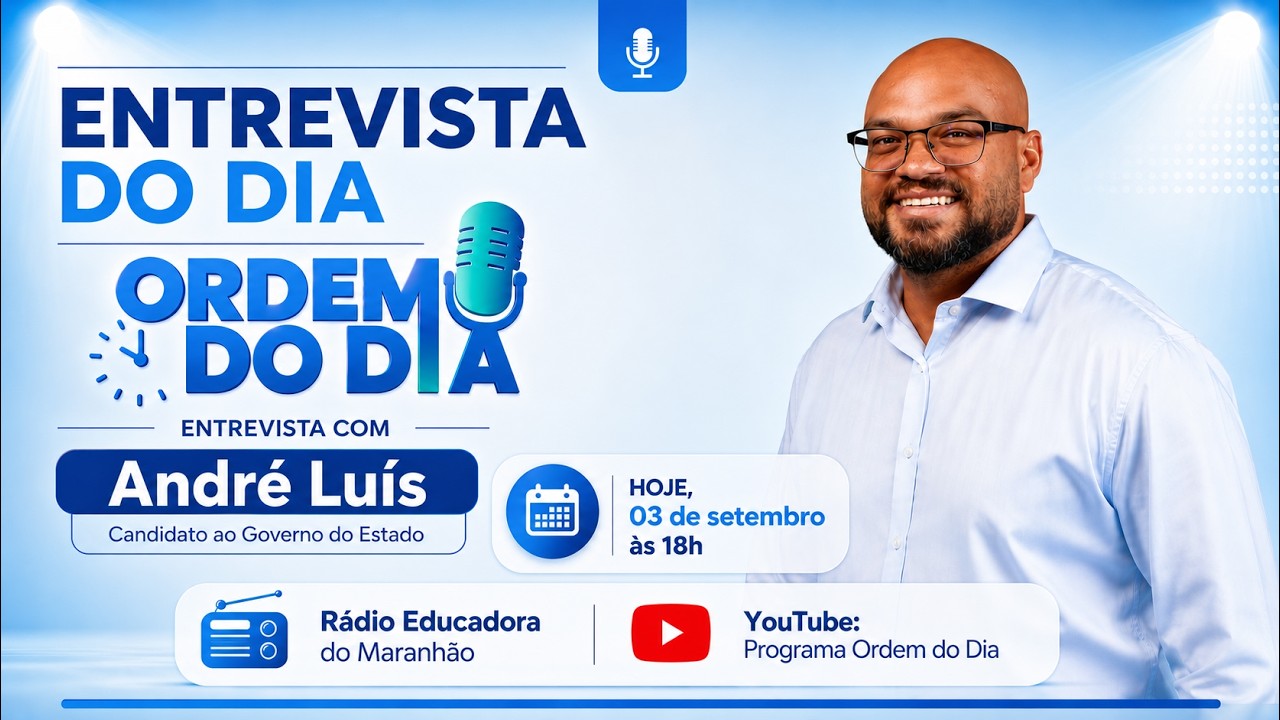 ENTREVISTA com André Luís - Candidato a Governo do Estado do Maranhão (Missão) - Eleições 2026