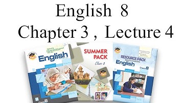 English Class 8 Chapter 3 Lecture 4