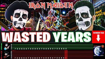【IRON MAIDEN】[ Wasted Years ] cover by Dotti Brothers | GUITAR/BASS LESSON