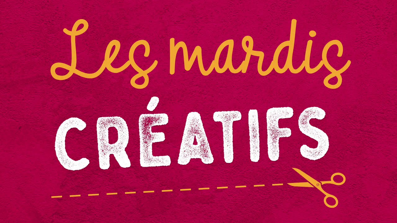 Mardi Créatif - Gabarit Boston et thème 'Matières et textures'