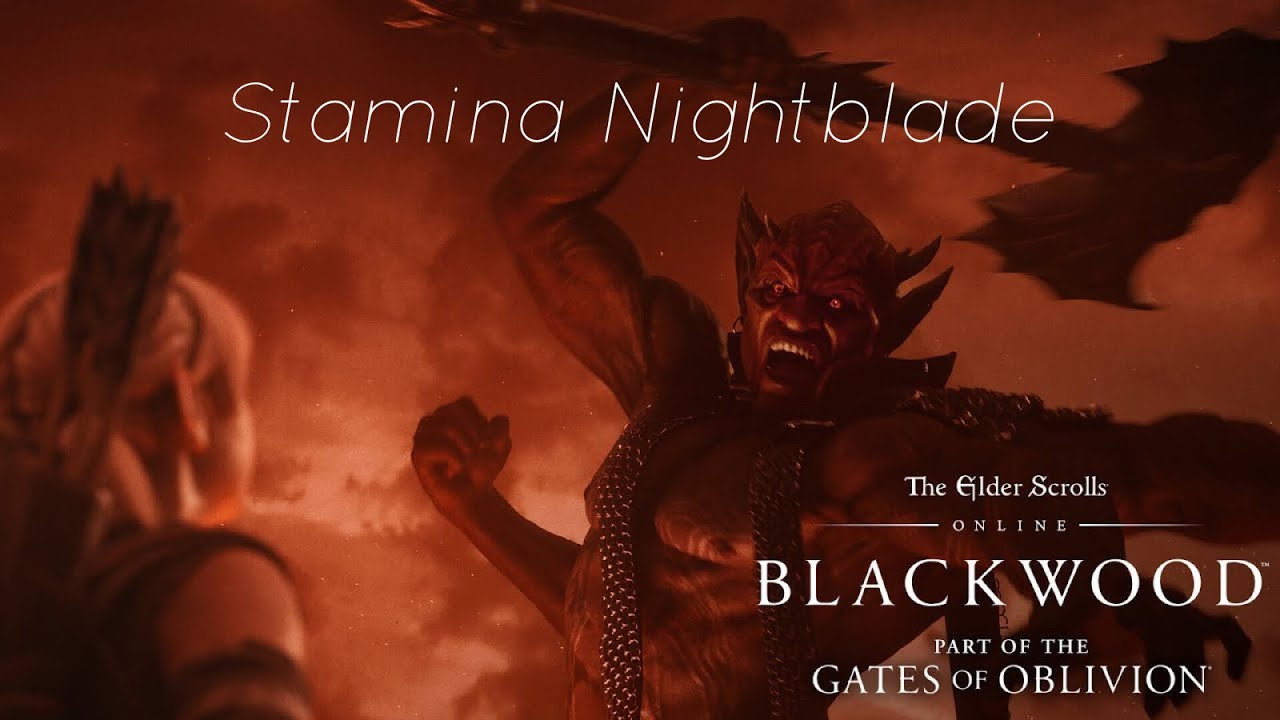 Sirburus ESO: Stamina Nightblade - 81k - AY/Rele - 21mil - Blackwood- Static Rotation