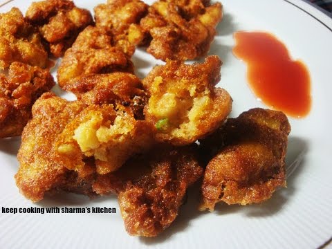 Macaroni Pakoda | Macaroni Dumplings Recipe | Indian Style Macaroni Recipe | RECIPE #61