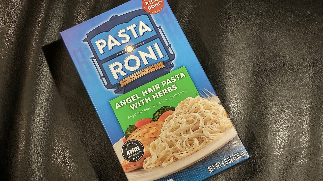 Making Pasta Roni (Angel Hair with Herbs) YouTube