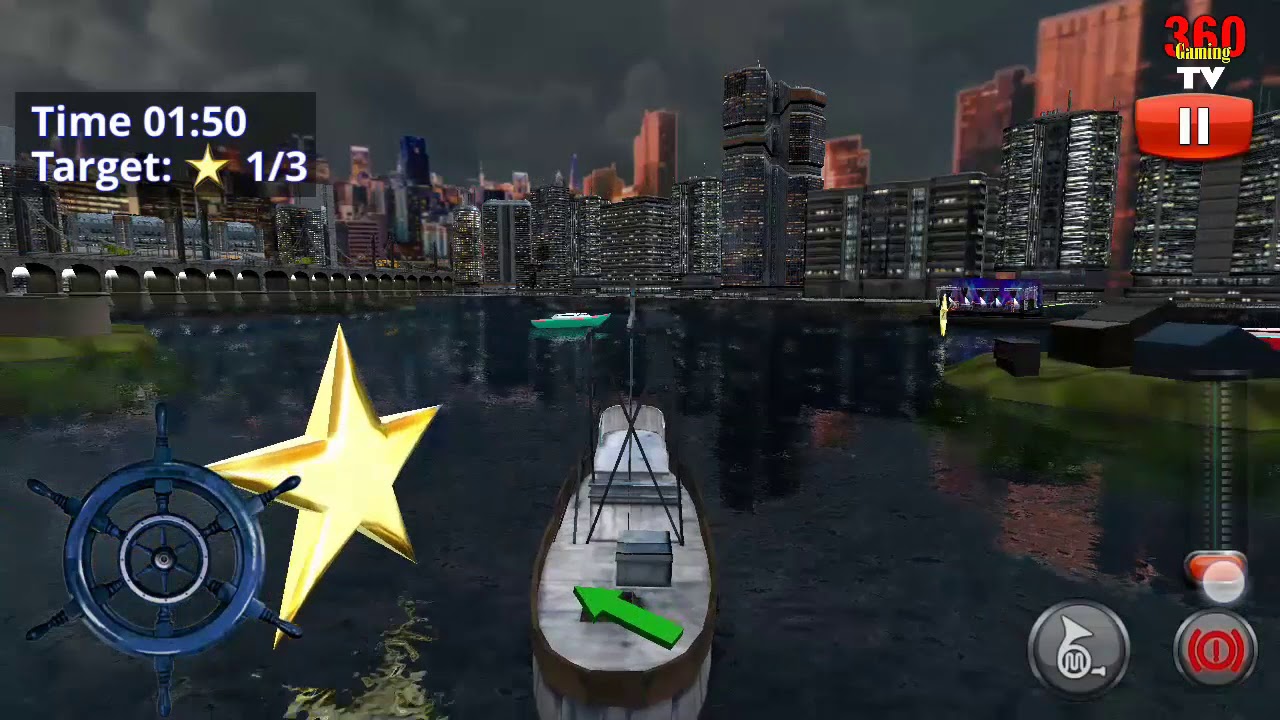 Fishing Boat Driving Simulator: Ship Games | Android Gameplay 96