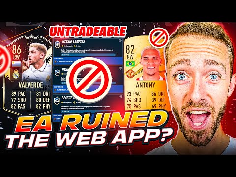 Is the web app an L?: Fans react as EA Sports makes advanced SBCs  untradeable in FIFA 23