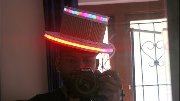 DIY RGB LED Hat Controlled by Your Phone | Wi-Fi Smart Hat Project