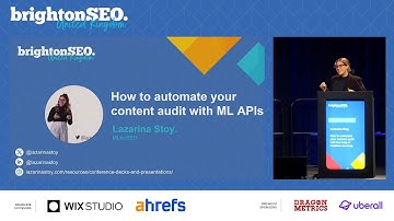 How to automate your content audit with the help of machine learning - brightonSEO October 2024