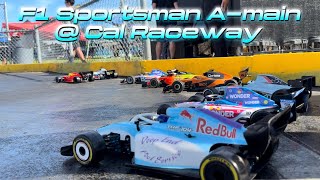 Formula 1 Sportsman A-main, UF1 series 2 of 6 @ Cal Raceway in Orange, California. April 4, 2026