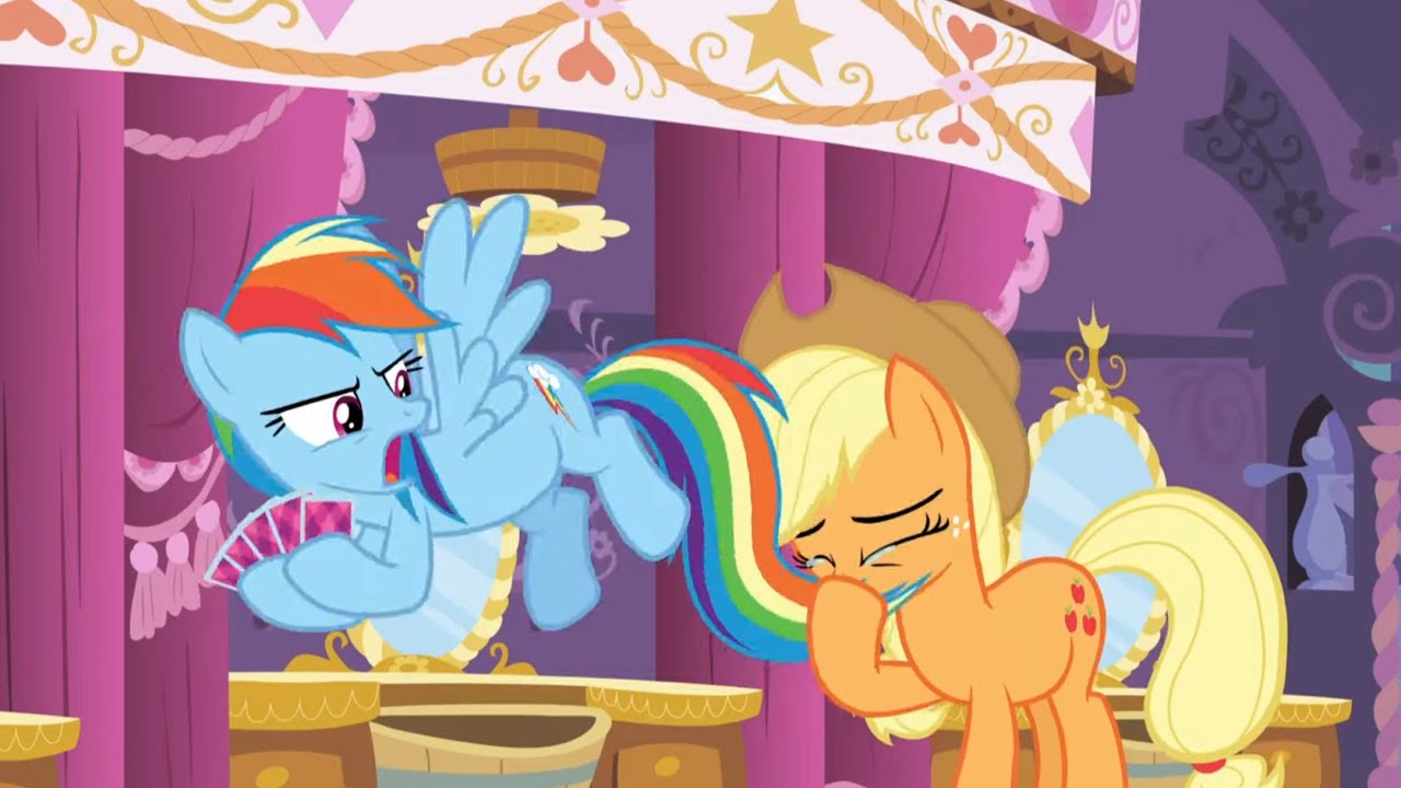 Applejack ~ My Little Sister’s All Grown Up. Rainbow Dash ~ Hey!
