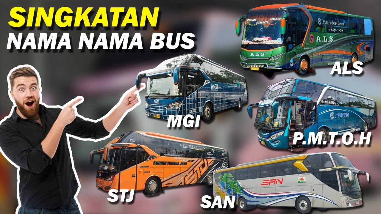Nama Bus yang Memikat: Lebih dari Sekadar Identitas, Sebuah Cerita di Jalan Raya