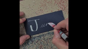 Splatter Calligraphy Name Request no.265