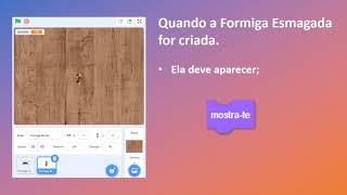 Tutorial Jogo Esmaga Formiga (Ant Smasher ) no Scratch (PARTE V) screenshot 5