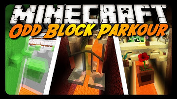 Minecraft: ODD BLOCK PARKOUR! (Custom Map)